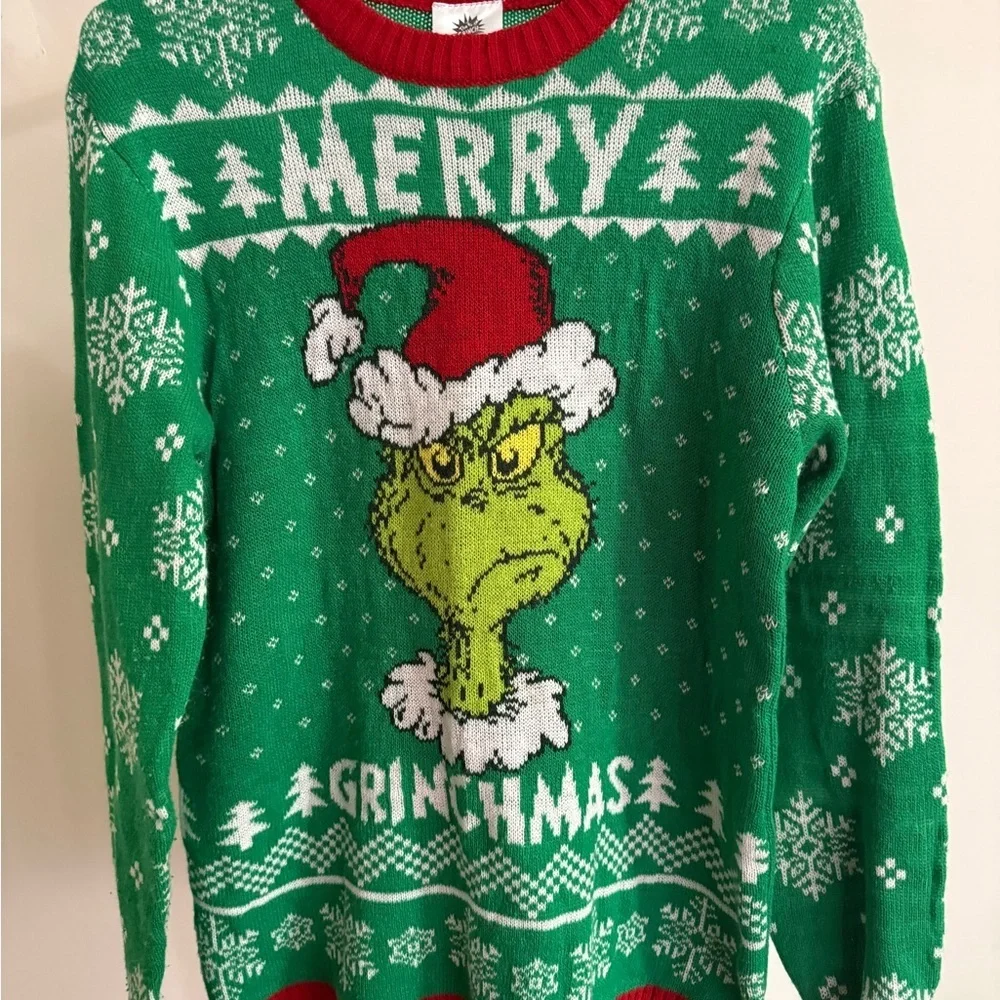 Dr Seuss Merry Grinchmas Sweater